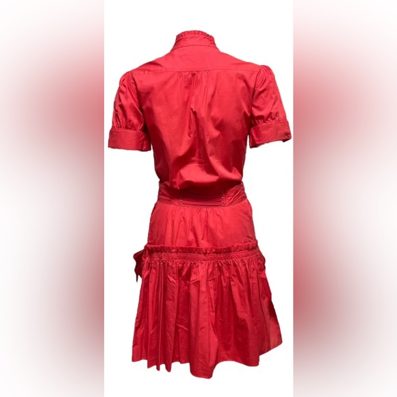 Mark Jacobs NWT/Size 2 button dow ruffle/shoelace belt/2 puff pockets SOLD Out - Picture 4 of 7